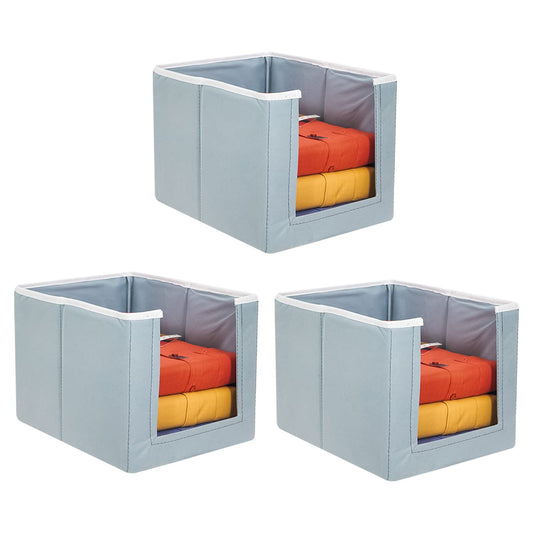 Foldable Shirts & Clothing Organizer Stackers (Pack of 3)