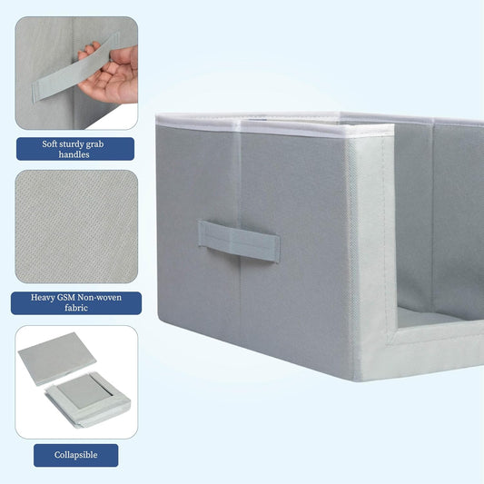 Foldable Shirts & Clothing Organizer Stackers (Pack of 3)