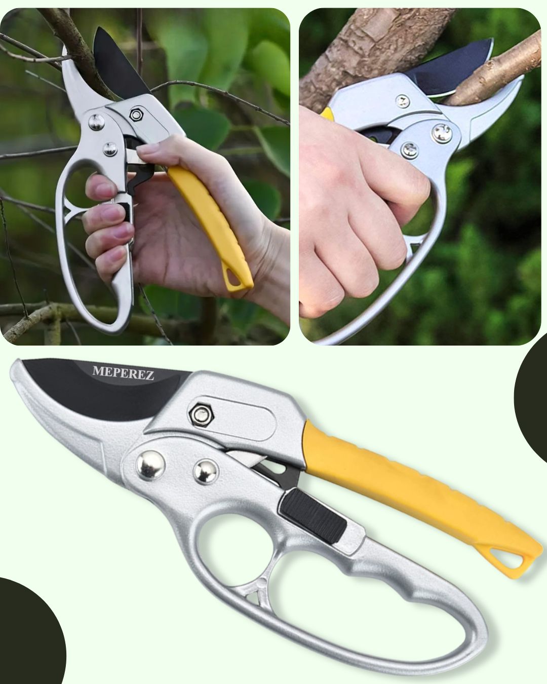 TitanTech™ Ratchet Pruning Shear